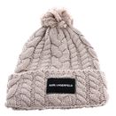 KARL LAGERFELD K / Essential Cable Knit Beanie Humus KARL LAGERFELD K / Essential Cable Knit Beanie Humus