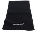KARL LAGERFELD K / Essential Logo Scarf Black KARL LAGERFELD K / Essential Logo Scarf Black