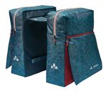 VAUDE TwinZipper Bike Bag Dark Petrol