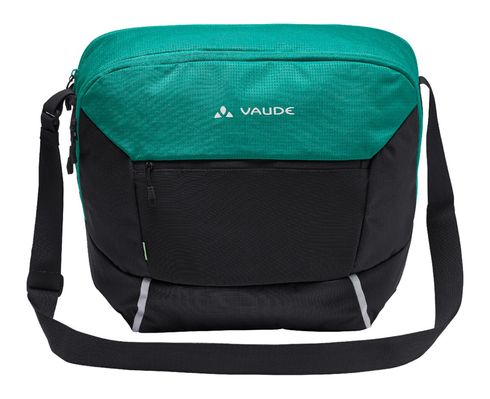 VAUDE Cycle Messenger Bike Bag L Black / Dusty Forest