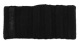 Calvin Klein Monologo Defined Rib Headband CK Black Calvin Klein Monologo Defined Rib Headband CK Black