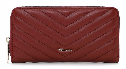 Tamaris Madlin Zip Around Wallet Darkred