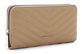 Tamaris Madlin Zip Around Wallet Taupe Tamaris Madlin Zip Around Wallet Taupe