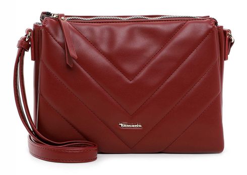 Tamaris Madlin Handbag with Zipper M Darkred