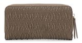 Tamaris Mara Zip Around Wallet Long Mud Tamaris Mara Zip Around Wallet Long Mud