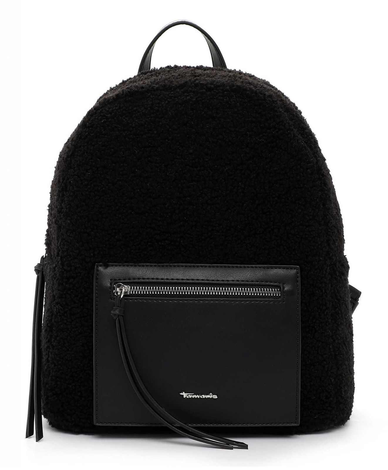 Tamaris Cher Backpack M Zaino Donna Nero – Con Scomparto Imbottito Per Laptop, 24x32x14 Cm, 2 Tasche Porta Bottiglie, Leggero