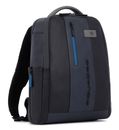 PIQUADRO Urban Computer Backpack Anti-Theft Nero / Grigio