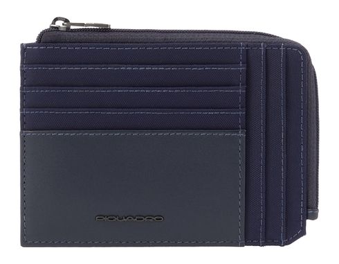 PIQUADRO Brief2 Coin Pouch RFID Blu