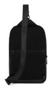 PIQUADRO Wollem Mono Sling Bag Black