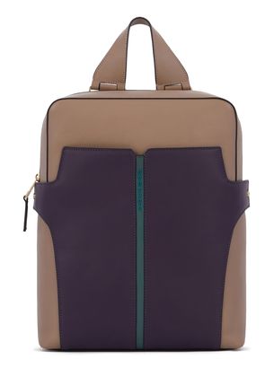 PIQUADRO Ray Tablet Compartment Backpack S Powder Pink / Purple