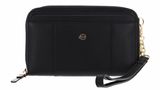 PIQUADRO Circle Zip Around Wallet Pochette Nero