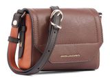 PIQUADRO Circle Mini Crossover Bag Brown / Orange PIQUADRO Circle Mini Crossover Bag Brown / Orange