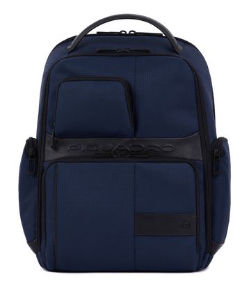 PIQUADRO Wollem Computer Backpack Expandable With USB Night Blue