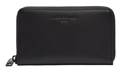 LIEBESKIND BERLIN Paper Bag Carter Frieda Ziparound Wallet Black