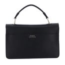 TOMMY HILFIGER Pushlock Leather Crossover Bag Black