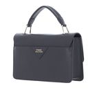 TOMMY HILFIGER Pushlock Leather Crossover Bag Grey