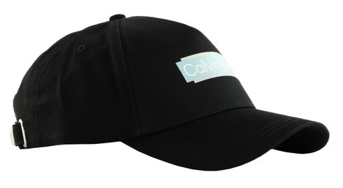 Calvin Klein Layered Logo BB Cap CK Black