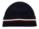 TOMMY HILFIGER Corporate Beanie Space Blue TOMMY HILFIGER Corporate Beanie Space Blue