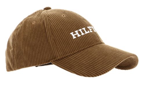 TOMMY HILFIGER TH Monotype Cap Cordoroy Desert Khaki