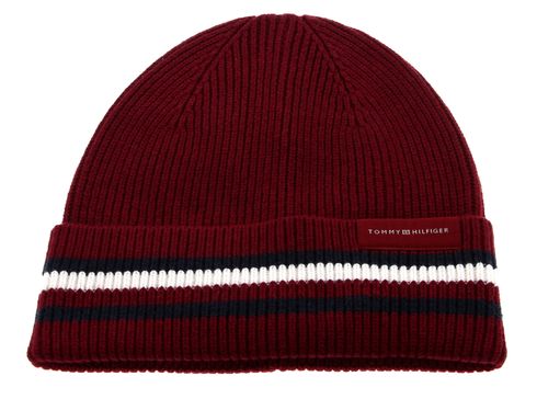 TOMMY HILFIGER Corporate Beanie Rouge