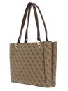 GUESS Noelle Noel Tote Latte Logo / Brown GUESS Noelle Noel Tote Latte Logo / Brown