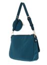 GUESS Eco Gemma Top Zip Shoulder Bag Teal GUESS Eco Gemma Top Zip Shoulder Bag Teal