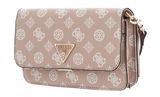 GUESS Noelle Xbody Flap Organizer Light Rose Logo GUESS Noelle Xbody Flap Organizer Light Rose Logo