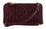 GUESS Aveta Mini Crossbody Flap Organizer Merlot GUESS Aveta Mini Crossbody Flap Organizer Merlot