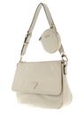 GUESS Eco Gemma Top Zip Shoulder Bag Sand