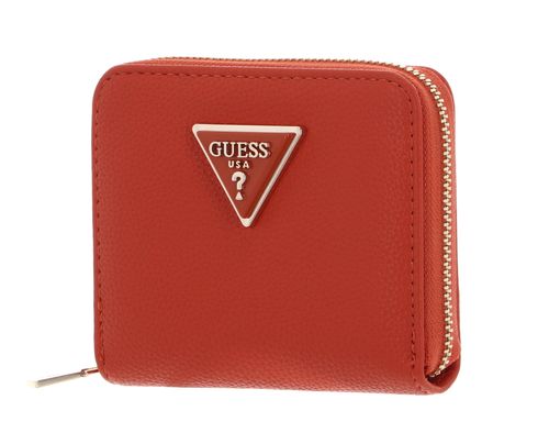 GUESS Meridian Small Zip Around Wallet Orange