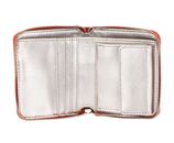 GUESS Meridian Small Zip Around Wallet Orange