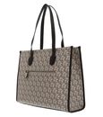 GUESS Silvana Girlfriend Tote Espresso Logo