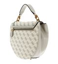 GUESS Izzy Flap Saddle Bag Dove Logo GUESS Izzy Flap Saddle Bag Dove Logo