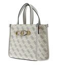 GUESS Izzy Two Compartment Mini Tote Dove Logo GUESS Izzy Two Compartment Mini Tote Dove Logo