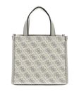 GUESS Izzy Two Compartment Mini Tote Dove Logo GUESS Izzy Two Compartment Mini Tote Dove Logo