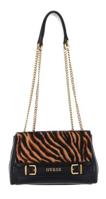 GUESS Sestri Convertible Crossbody Flap Bag Tiger