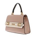GUESS Sestri Top Handle Flap Bag Rosewood Multi GUESS Sestri Top Handle Flap Bag Rosewood Multi