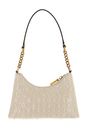 GUESS Aveta Mini Crossbody Top Zip Stone GUESS Aveta Mini Crossbody Top Zip Stone