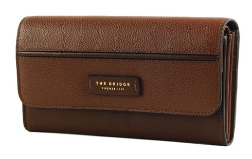 THE BRIDGE Domitilla Continental Wallet Marrone TB 14