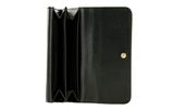 THE BRIDGE Domitilla Continental Wallet Nero ORO THE BRIDGE Domitilla Continental Wallet Nero ORO