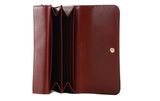 THE BRIDGE Domitilla Continental Wallet Chianti Bordeaux Oro THE BRIDGE Domitilla Continental Wallet Chianti Bordeaux Oro