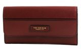 THE BRIDGE Domitilla Continental Wallet Chianti Bordeaux Oro THE BRIDGE Domitilla Continental Wallet Chianti Bordeaux Oro