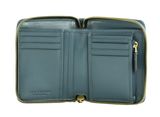 THE BRIDGE Bettina Zip Around Wallet S Ceruleo Oro THE BRIDGE Bettina Zip Around Wallet S Ceruleo Oro