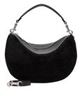LIEBESKIND BERLIN Shearling Hobo Bag S Black