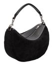 LIEBESKIND BERLIN Shearling Hobo Bag S Black