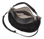 LIEBESKIND BERLIN Shearling Hobo Bag S Black