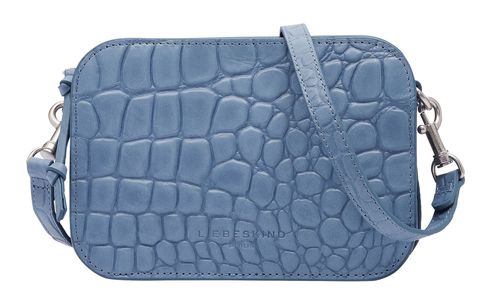 LIEBESKIND BERLIN Croco Luka Crossbody Bag Cornflower