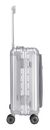 travelite Next 4W Trolley With Front Bag S Silver