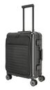 travelite Next 4W Trolley With Front Bag S Black travelite Next 4W Trolley With Front Bag S Black