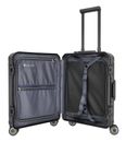 travelite Next 4W Trolley With Front Bag S Black travelite Next 4W Trolley With Front Bag S Black